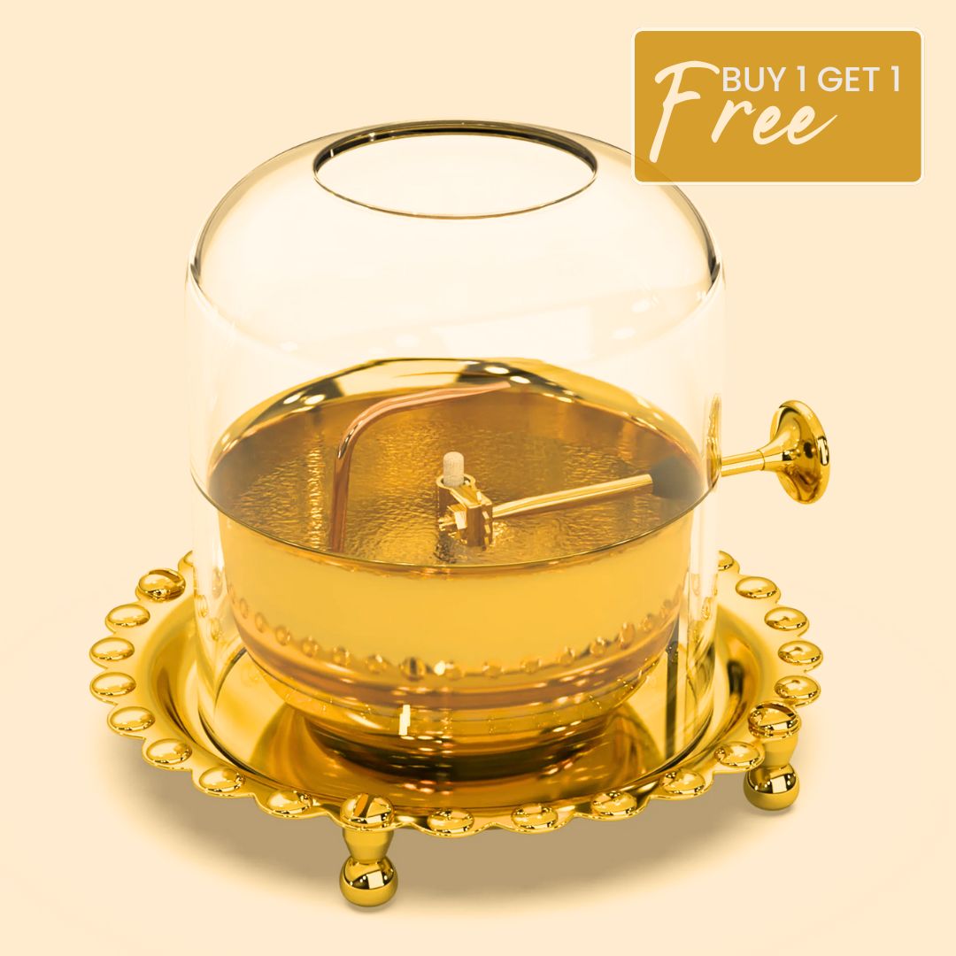 Akhand Jyot Diya™️ - Brass Edition