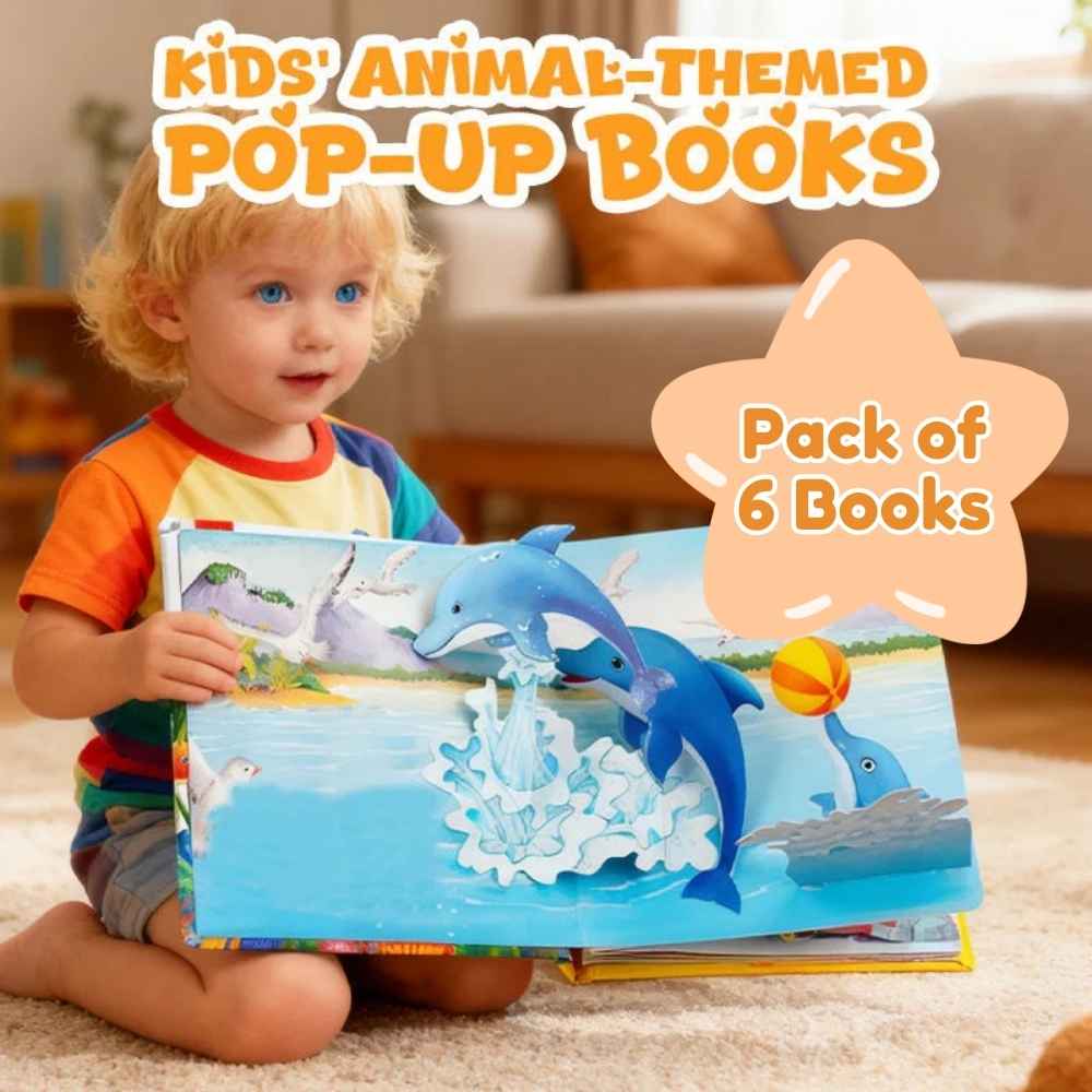 Animal Themed Pop-Up Educational Books