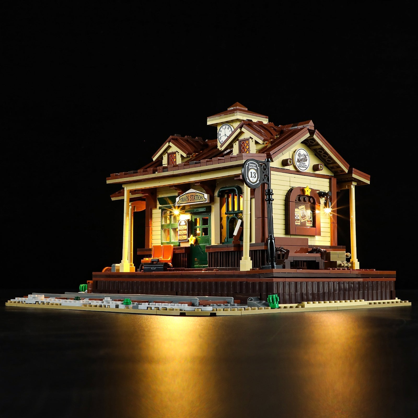 West Train Station Block Set™ (Full Set)