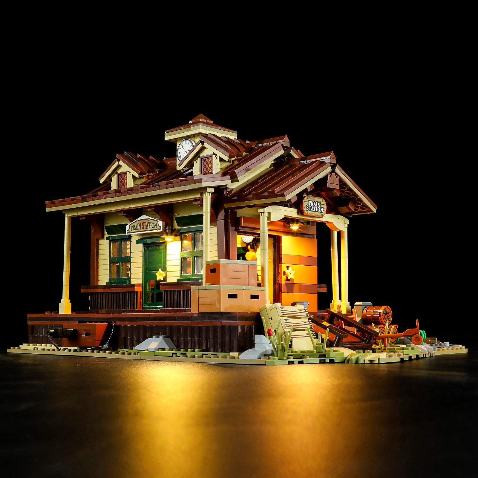 West Train Station Block Set™ (Full Set)