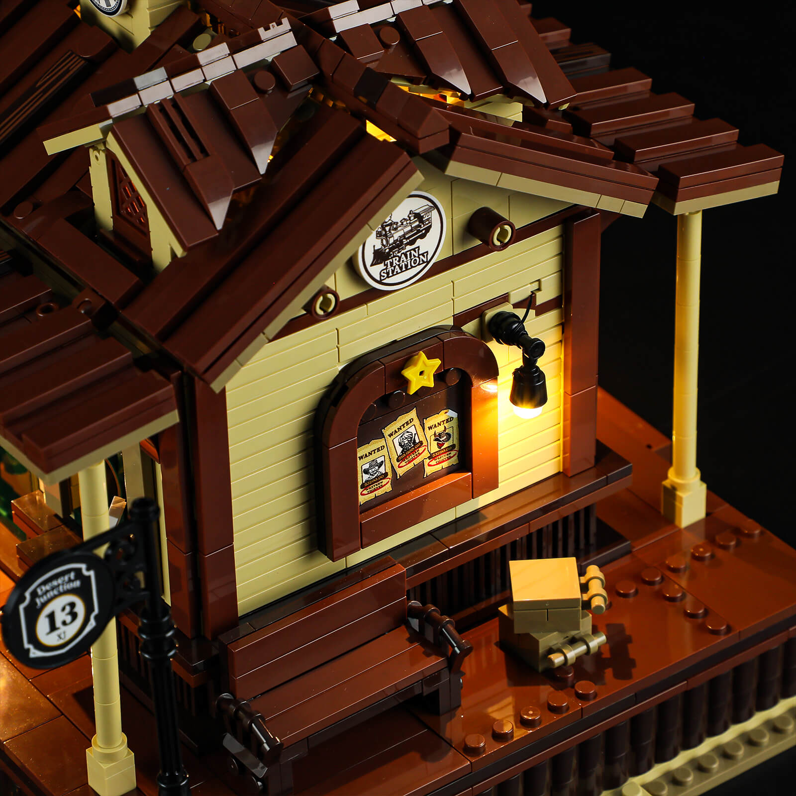 West Train Station Block Set™ (Full Set)