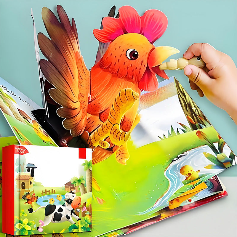 Animal Themed Pop-Up Educational Books