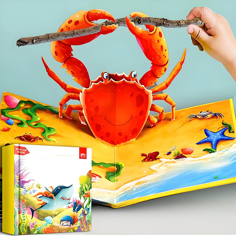 Animal Themed Pop-Up Educational Books