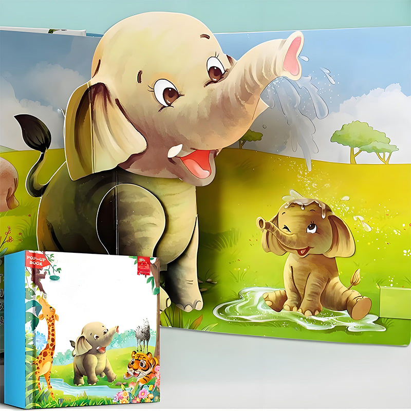 Animal Themed Pop-Up Educational Books